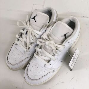 送料込み★NIKE JORDAN ナイキ　ジョーダン★スニーカー　レディース　メンズ★24.5㎝★ホワイト　白#60806s373