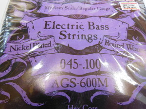 ☆Aria Pro Ⅱ Bass Guitar Strings　AGS-600M アリアプロ　ミディアムスケール用 ベース弦☆