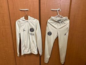 NIKE ナイキ　PSG ストライク　サード ジュニア　ジョーダン　Dri-Fit サッカー　フーデッド　ニット　トラックスーツ　130cm XS 試着