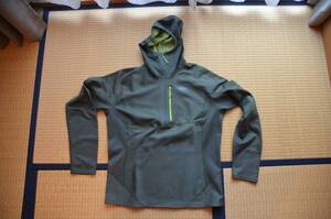 ノースフェース North Face フリースジャケット 薄手 ハーフジップ XL