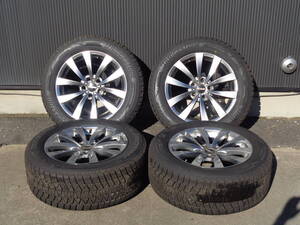 255/55R18　ＢＳ　ＤＭ－Ｖ3　スタッドレスタイヤ＆アルミｓｅｔ