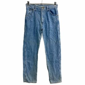 Wrangler デニムパンツ W32 ラングラー ライトブルー メキシコ製 古着卸 アメリカ仕入 2305-263