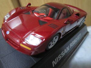 タミヤ 1/43 コレクターズクラブミニ　　ニッサン R390 GT1　　NISSAN R390 GT1　　　ワインレッド　レーシングカー　　pg2204