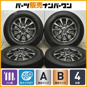 【バリ溝】TEAD 12in 4.00B +42 PCD100 ダンロップ ウィンターマックス SV01 145R12 LT クリッパー サンバー キャリィ ハイゼット 即納可