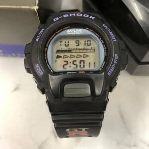 ★G-SHOCK ジーショック CASIO DW-6600B GT-R SKYLINE racing team スカイライン　デジタル 腕時計 稼働品7362P-1K