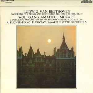 LP Beethoven, Mozart, Fischer, Fricsay, Concerto For Piano And Orchestrano.3 In C Minor, Op.37 / 2 Concerto-rondos K.382 & K.386