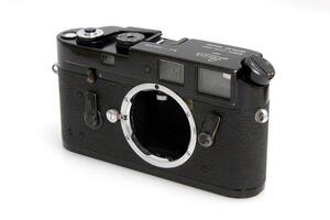 並品｜ライカ Leica M4 ブラックペイント オリジナル 124万番台 CA01-A10857-3V1A