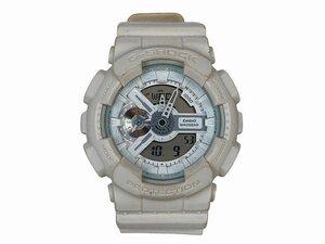 CASIO / カシオ G-SHOCK GA-110BC クォーツ ラバーベルト メンズ 文字盤ホワイト