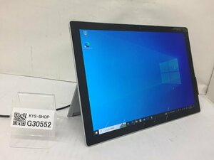 ジャンク/1円/Microsoft Surface Pro5 Model 1807/Core i5 7300U 2.60GHz/256GB/8GB/12.3インチ/Windows10 Pro/高速SSD/高解像度/AC欠品