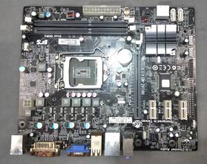 【中古パーツ】BIOS確認のみ、H61H2-M5 V:1.0 マザーボード ＩＯパネル LGA1155 ■MB5178