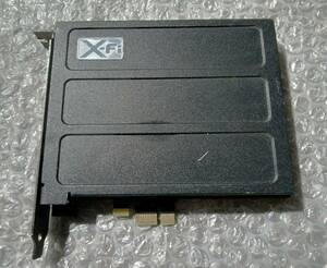 【中古パーツ】Creative Sound Blaster X-fi SB0880 サウンドカード ■K1126-1