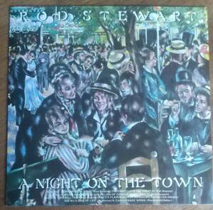 日本盤ＬＰレコード ROD STEWART ナイト・オン・ザ・タウン ◆ ロッド・スチュワート A NIGHT ON THE TOWN