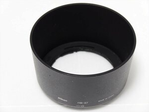 美品 Nikon HB-37 純正 レンズフード ニコン AF-S DX VR Nikkor ED 55-200mm F4-5.6G DX Micro NIKKOR 85mm F3.5G ED VR 用 送料220円　763