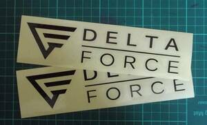 DELTA FORCE切り文字ステッカー