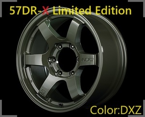 【納期要確認】57DR-X Limited Edition SIZE:8J-17 ±0 PCD:139.7-6H Color:DXZ ホイール4本セット