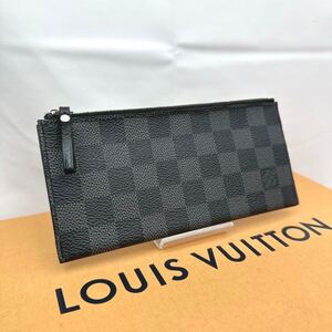 s53 1円 LOUIS VUITTON ルイヴィトン ダミエグラフィット 小銭入れ 小物入れ コインケース モデュラブル N63084 シリアル MI4069