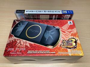 美品　 PSP3000ハンターズモデル　すぐ遊べるセット　 SONY ソニー プレイステーションポータブル