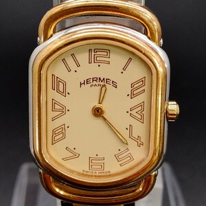 エルメス Hermes 腕時計 動作品 (ラリー) レディース 1920410