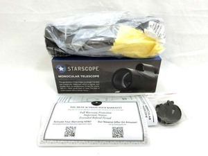 スタースコープ STARSCOPE 30649 PO210260 単眼鏡 望遠鏡 携帯用スコープ 10Xズーム Monocular Telescope 箱入り 経年保管 未使用品 ■3