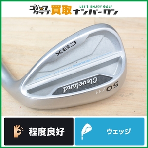 【程度良好 人気シリーズ】クリーブランド CBX ウェッジ 50° Dynamic Gold 115 フレックスWEDGE AW アプローチ 人気モデル