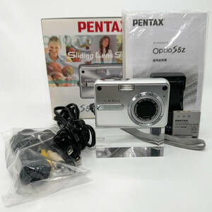 ◆中古 動作確認済み◆ PENTAX ペンタックス Optio S5z 箱 付属品 あり / デジカメ デジタルカメラ コンデジ 【5614】