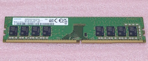 ★Samsung M378A1K43EB2-CWE - PC4-25600/DDR4-3200/PC4-3200AA 288Pin DDR4 UDIMM 8GB 動作品