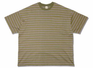 SUNDAYS BEST BORDER POCKET TEE tシャツ cup and cone just right