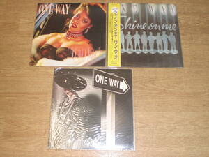 ☆LP盤 ONE WAY3枚/WILD NIGHT/ MCA5369 他2枚☆