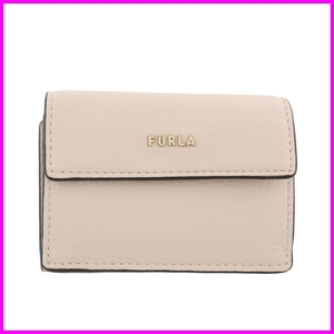 【フルラ FURLA 】 BABYLON　ベージュ レディース 3つ折り財布　PCY9UNO B30 B4L F