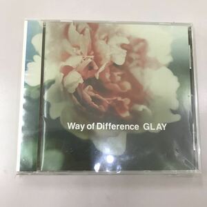 CD 中古☆【邦楽】GLAY way of Difference