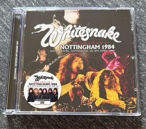 WHITESNAKE Definitive Nottingham 1984 2CD