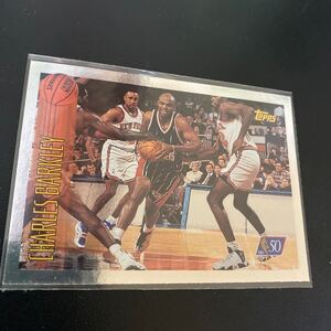 レア　シルバーフレーム　1996topps チャールズ　バークレー　人気選手