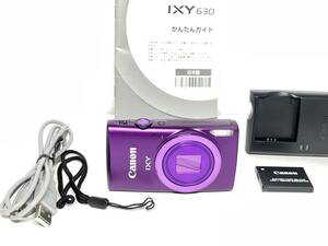 極上品 キヤノン IXY 630 パープル