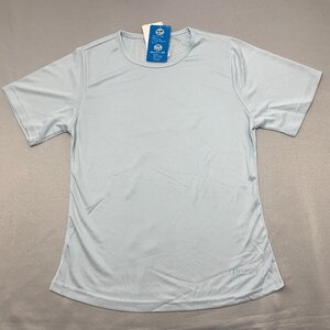 【送料無料】【新品】Kaepa　レディース半袖Tシャツ（吸水速乾 UVカット）　　S　　 サックス★471210