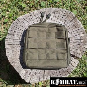 送料無料 Kombat.UK ミデイアムモール ユーティリティポーチ Olive Green コンバット.UK