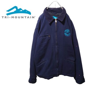 TRI-MOUNTAIN コーデュロイ襟 ダック 中綿入りジャケット S-129