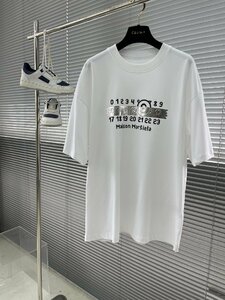 Maison Margiela マルタンマルジェラ メンズ　Tシャツ　半袖　文字　ロゴ　コットン　S-XXL　サイズ選択可能　MM6　