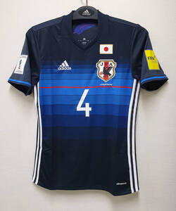 16-17日本代表 JFA Japan(H)#4 本田圭佑 HONDA 半袖 adidas jaspo S