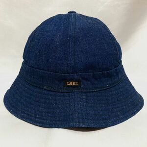 美品 70s USA VINTAGE LEE DENIM HAT アメリカ製 ビンテージ ヴィンテージ リー デニム ハット M ワーク キャップ 帽子 6パネル