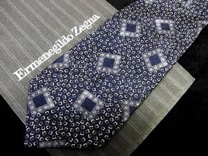 E2875Ｎ●美品●【Ｚｅｇｎａ】ゼニア ネクタイ★