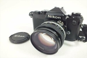 □ Nikon ニコン FE フィルム一眼レフ NIKKOR 50mm 1:1.4 中古 現状品 240606H2901