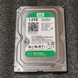 【送料無料】WesternDigtal WD Green WD10EZRX-22A3KB0 1TB 3.5インチ内蔵HDD 2015年製 フォーマット済み 正常品 PCパーツ 動作確認済