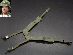 【 Moore 】1/6ドールパーツ： DID製：US. M1956サスペンダー【ベトナム戦】