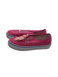 VANS◆ローカットスニーカー/25cm/PNK/コットン/721356/AUTHENTIC