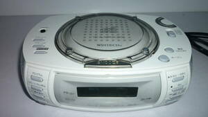 60124-6　WINTECH　CDC-200　CD　ALARM CLOCK　ラジオ　時計　アラーム　CDプレーヤー