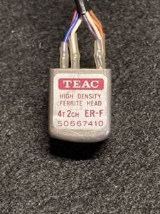 ★TEAC 50667410 HIGH DENSITY FERRITE HEAD 4TR 2CH ER-F ERASE RECORD HEAD [消去/録音ヘッド]ジャンク★