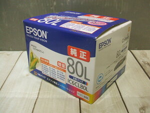 【エプソン純正インクカートリッジ】EPSON 80L IC6CL80L 6色パック 未開封品 2024年10月切れ