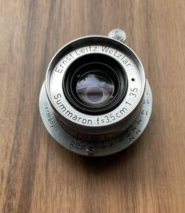 Leica レンズ Summaron 35mm F3.5