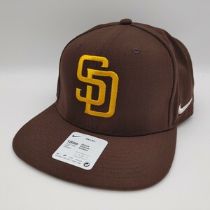 【意大利屋】ナイキ NIKE サンディエゴ・パドレス MLB スナップバック フラット キャップ 帽子 ダルビッシュ有