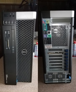 Dell Precision T3610 Workstation Win11 / Xeon E5-2680 V2 10コア20スレッド 2.8GHz (PassMark値 i7-9700T Over)32GBメモリ/ SSD起動